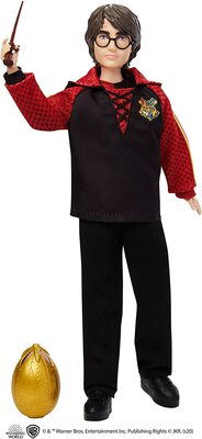    -        (Harry Potter Collectible Triwizard Tournament Doll, Wand and Golden Egg Accessory) ()