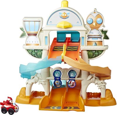   -   ,         (Top Wing Mission Ready Track Playset, Includes Ramp Jump & Double Vehicle Launcher Vehicles) ()