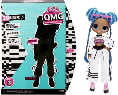   O..G. 3 ,  ,  20  (LOL O.M.G. Series 3 Chillax Fashion Doll) ()