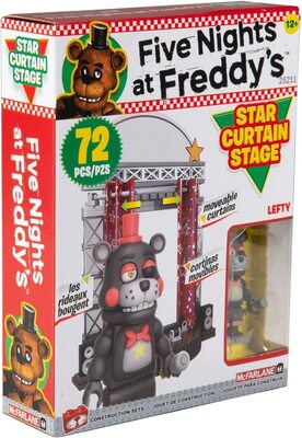    -      72 . (McFarlane Toys Five Nights at Freddys Star Curtain Stage Small Construction Set) ()