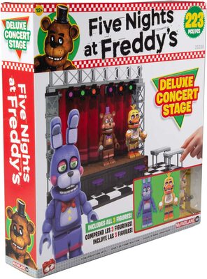    -      223 . (McFarlane Toys Five Nights at Freddys Deluxe Concert Stage Large Construction Set) ()