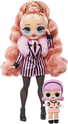   ..G.           25  (LOL O.M.G. Winter Chill Big Wig Fashion Doll) ()