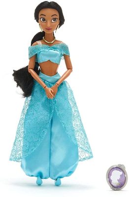     -  -  (Disney Jasmine Classic Doll with Pendant  Aladdin) ()