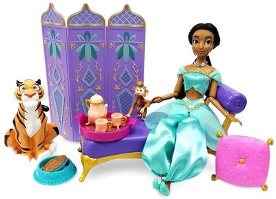:        -  -  (Disney Jasmine Classic Doll Palace Lounge Play Set  Aladdin) ()