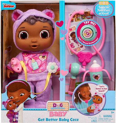   ,   -   -  (Doc McStuffins Disney Junior Get Better Baby Cece) ()