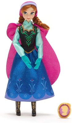     -   2 -  (Anna Classic Doll with Pendant  Frozen) ()