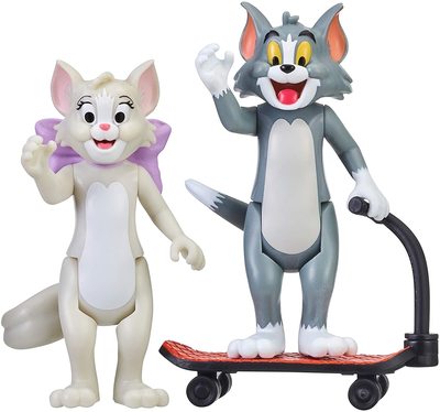       -    -  (Tom & Jerry Figure 2-Packs: Skateboarding Tom & Toots) ()