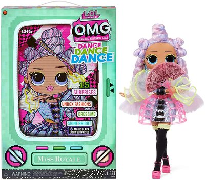   ..G. Dance Dance Dance  (Royale)   15 . (LOL OMG Dance Dance Dance Miss Royale Fashion Doll) ()