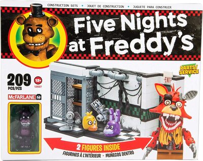     -      209 . (McFarlane Toys Five Nights at Freddys Parts & Service Medium Construction Set) ()