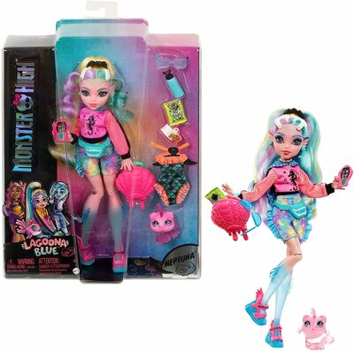     (2022.) (Lagoona Blue &amp; Pet Piranha - Monster High) ()