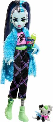   -   (2022.) (Frankie Stein &amp; Pet Dog Watzie - Monster High Creepover Party) ()
