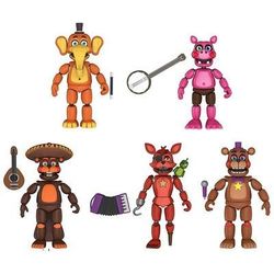   5-   -   (Funko Five Nights at Freddys Pizza Simulator Series 4 Articulated Action Figures (Set of 5))