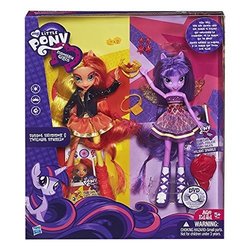        ( ) -    (My Little Pony Equestria Girls Sunset Shimmer and Twilight Sparkle Figures)
