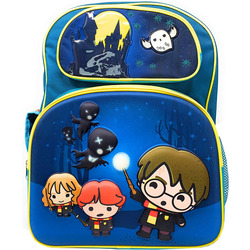    ,   ,    (Harry Potter Teal Backpack with Hedwig, Harry, Ron &amp; Hermione Running from Dementors)
