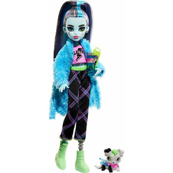   -   (2022.) (Frankie Stein &amp; Pet Dog Watzie - Monster High Creepover Party)