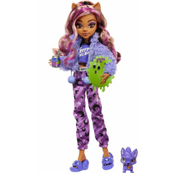   -   (2022.) (Clawdeen Wolf &amp; Pet Dog Crescent - Monster High Creepover Party)